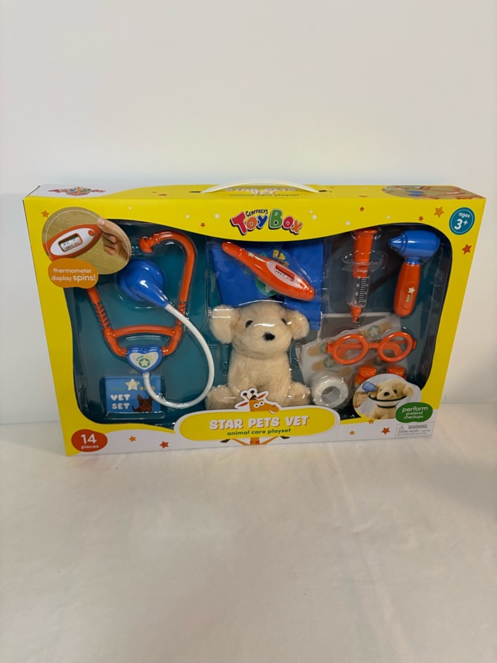 Star Pets Vet Playset - Orange & Blue